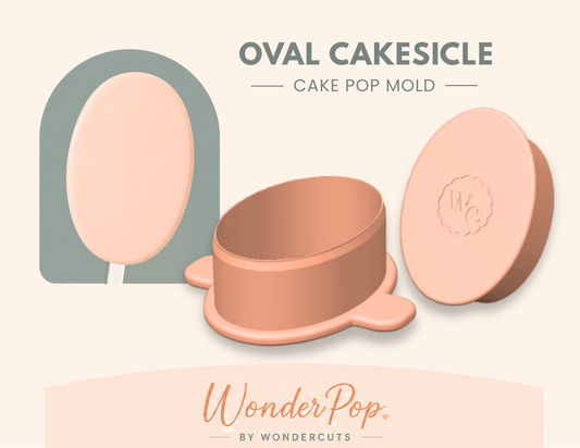 Oval Cakesicle Cake Pop Mold