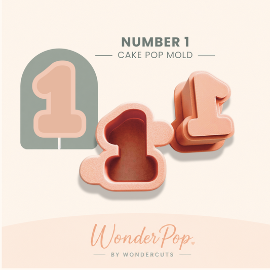 Number 1 Cake Pop Mold