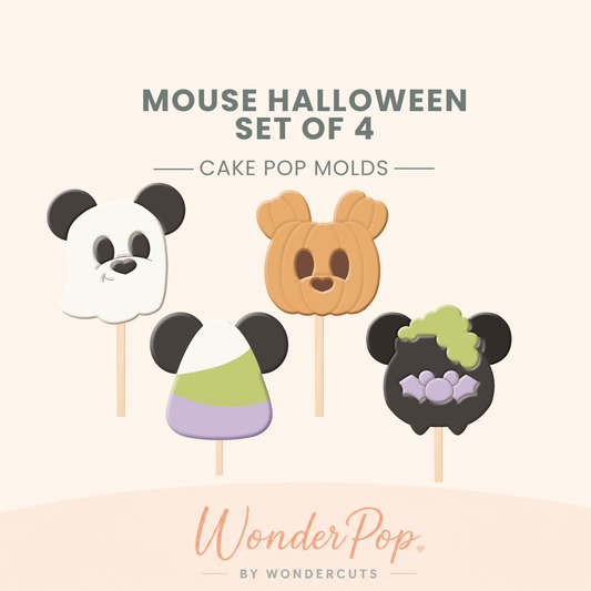 Mouse Halloween Bundle Cake Pop Mold