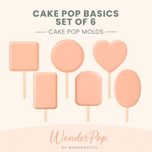 Basic Cake Pop Molds Set of 6