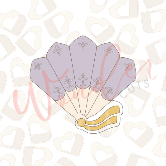 Fancy Fan Cookie Cutter