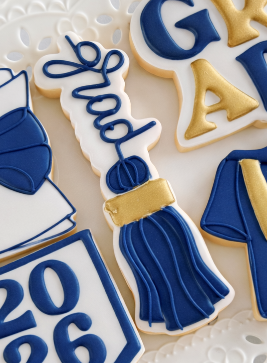 Long Grad Tassel Cookie Cutter