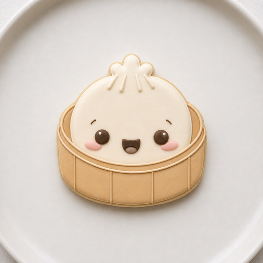Dumpling in Steamer Cookie Cutter