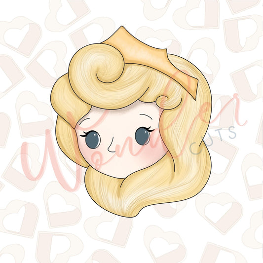 Sleepy Princess Cookie Cutter