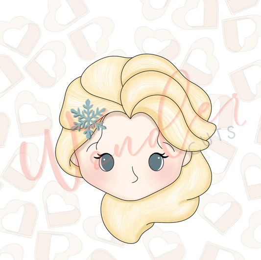 Icy Princess Cookie Cutter
