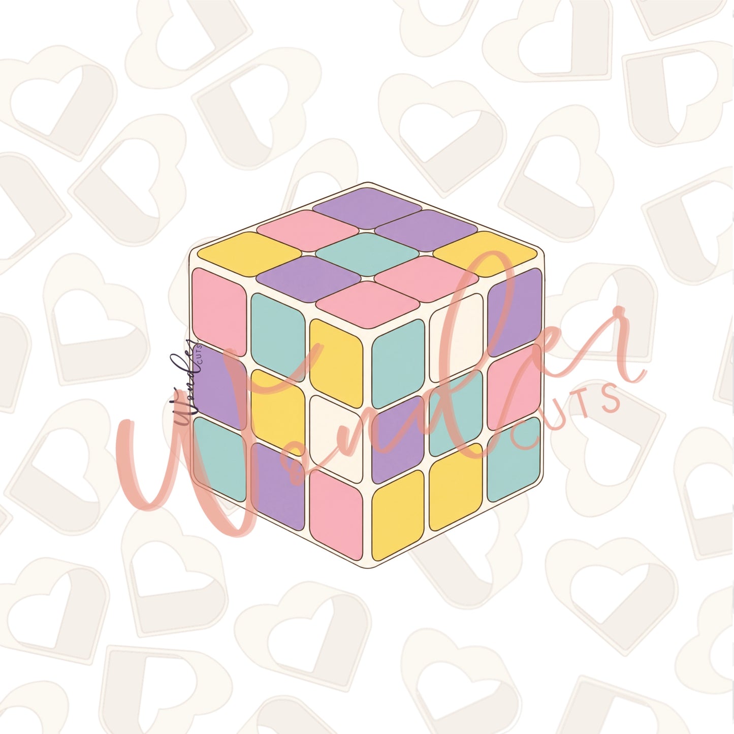 Puzzle Cube Cookie Cutter