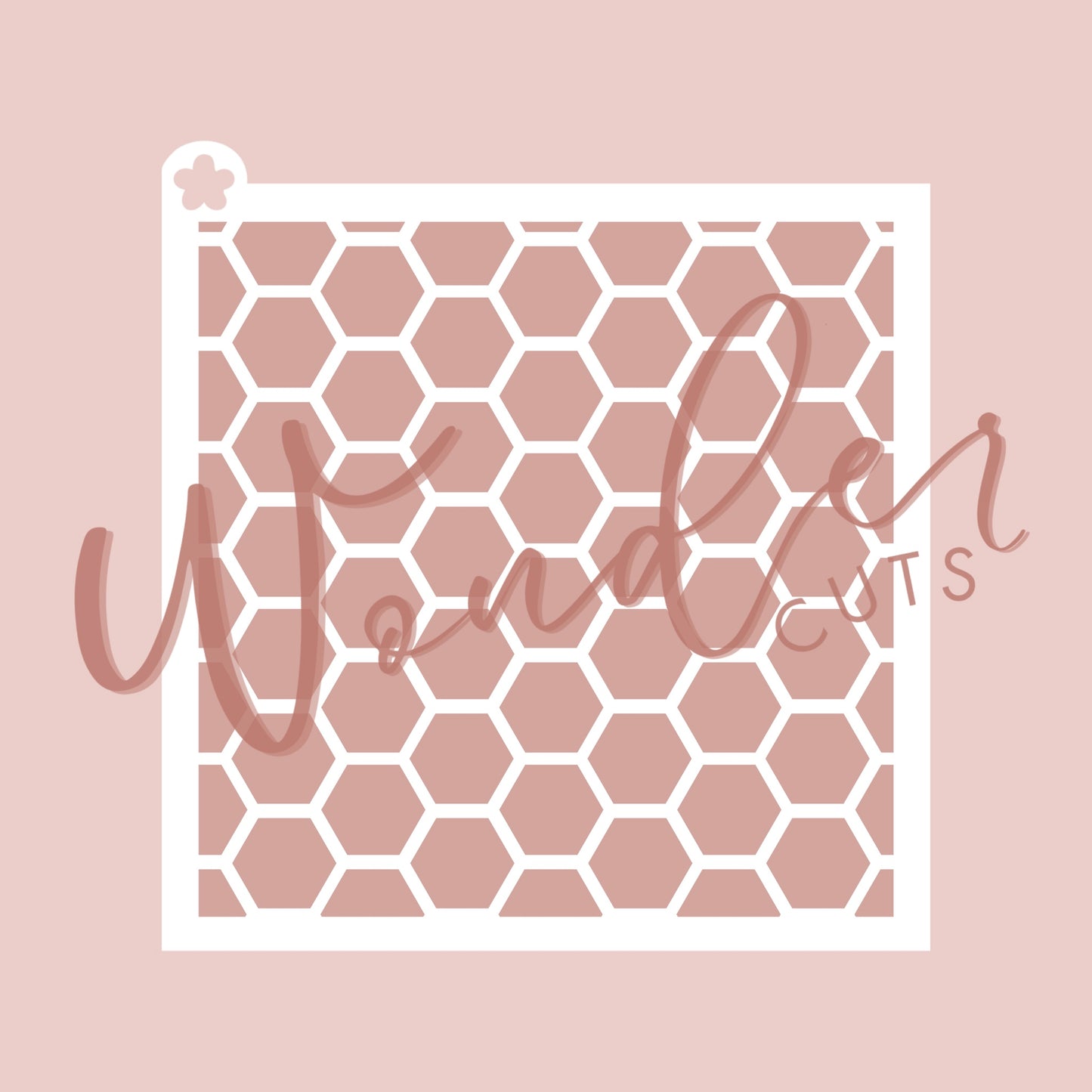 Large Honeycomb Stencil