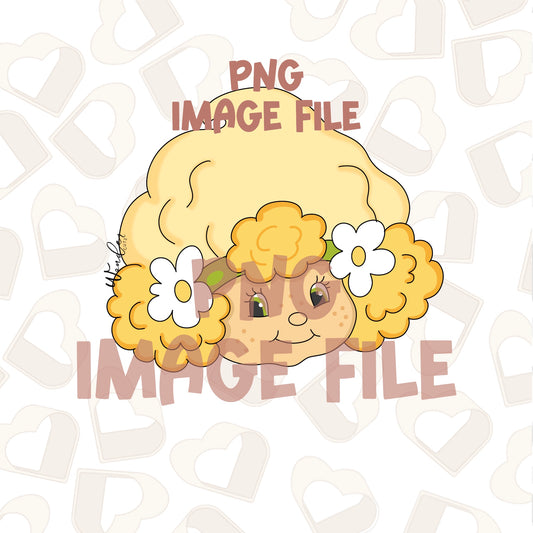 Lemon Girl - PNG Image File