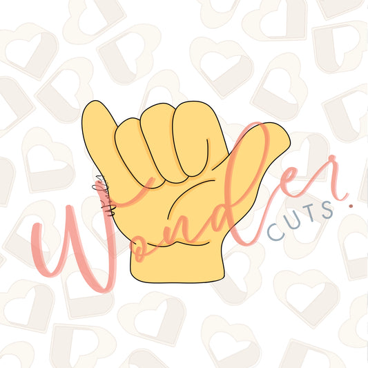 Shaka Hand Cookie Cutter