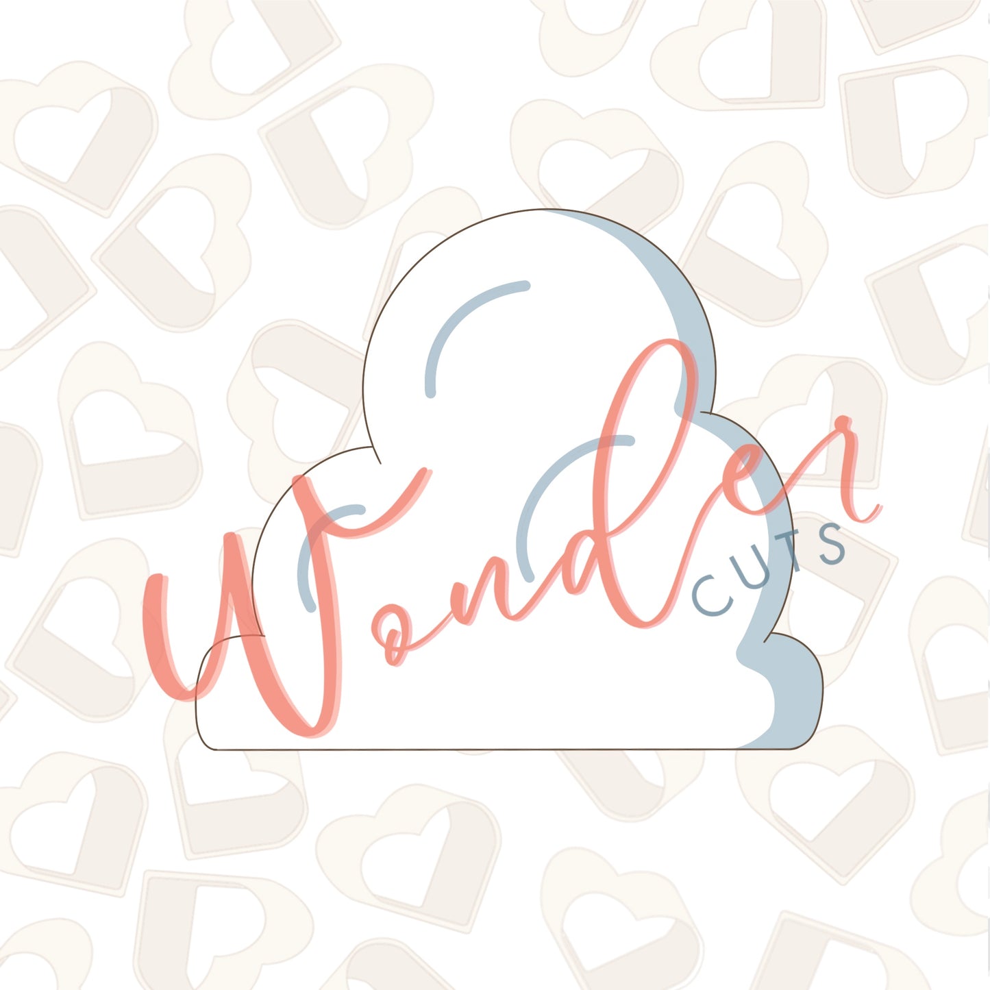 Toy Cloud Cookie Cutter