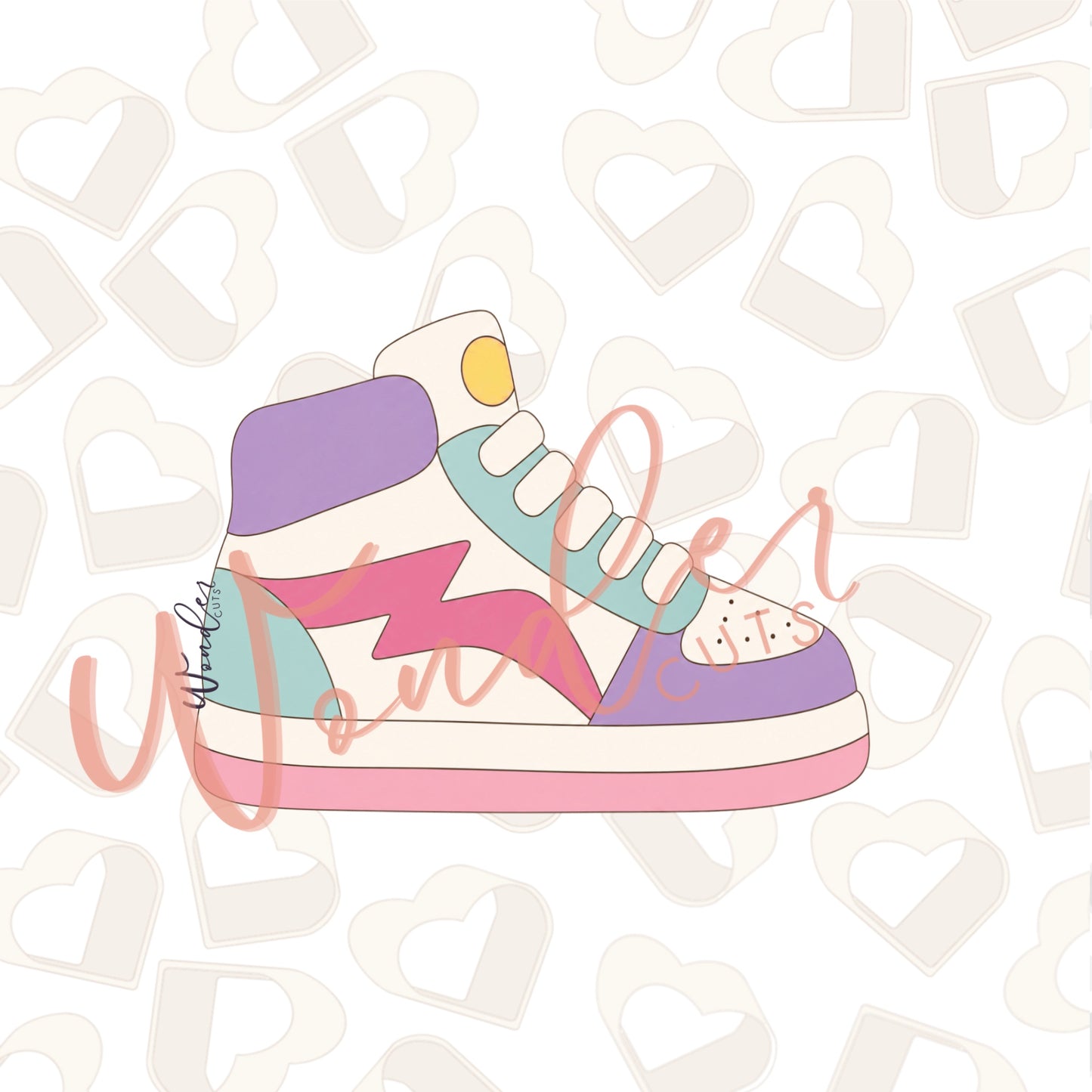 Retro Sneaker Cookie Cutter