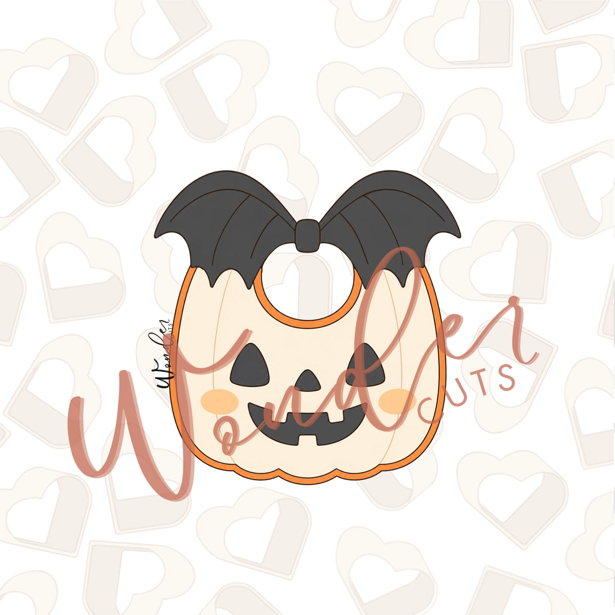 Bat Bib Cookie Cutter