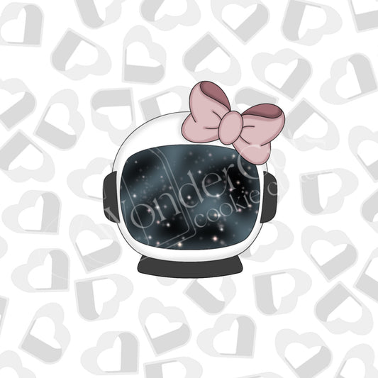 Girly Astronaut Cookie Cutter