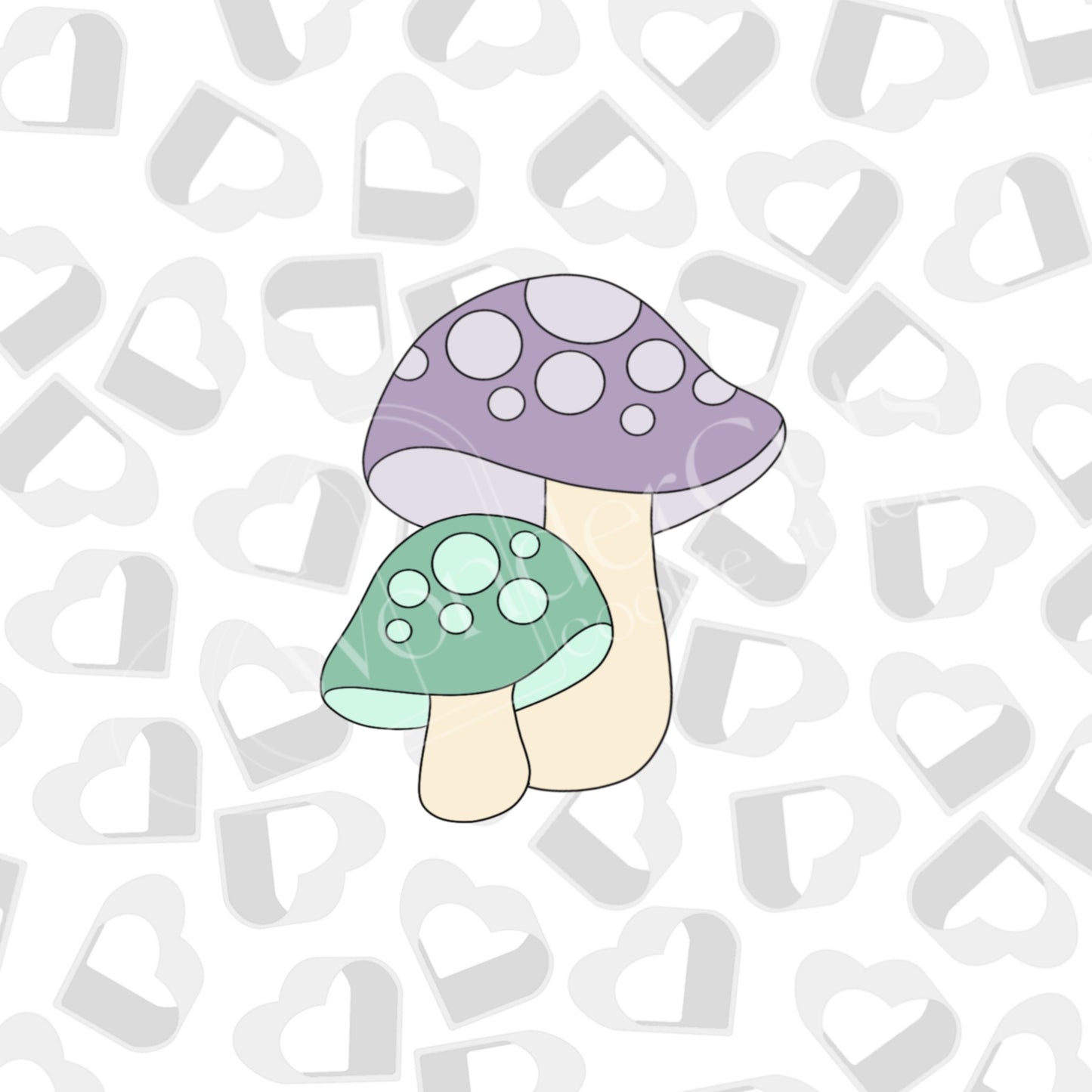 Mushrooms Cookie Cutter