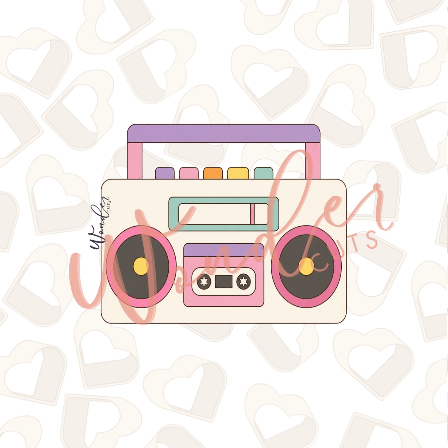 Boombox Cookie Cutter