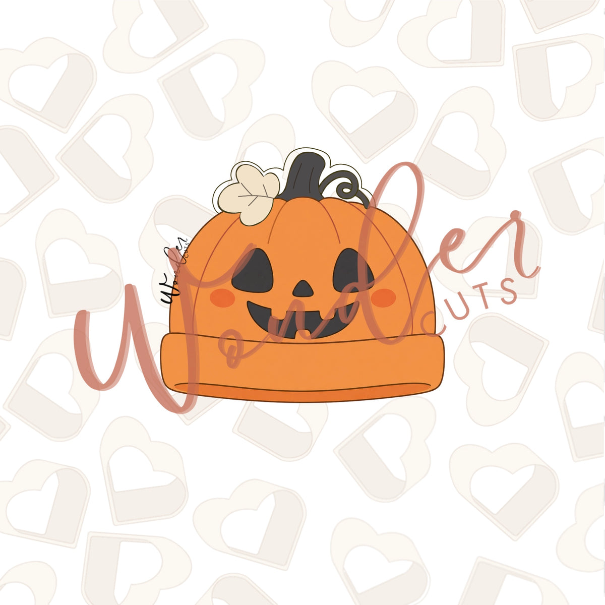 Pumpkin Baby Hat Cookie Cutter