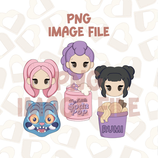 Pop Idol Hunters - PNG Image File