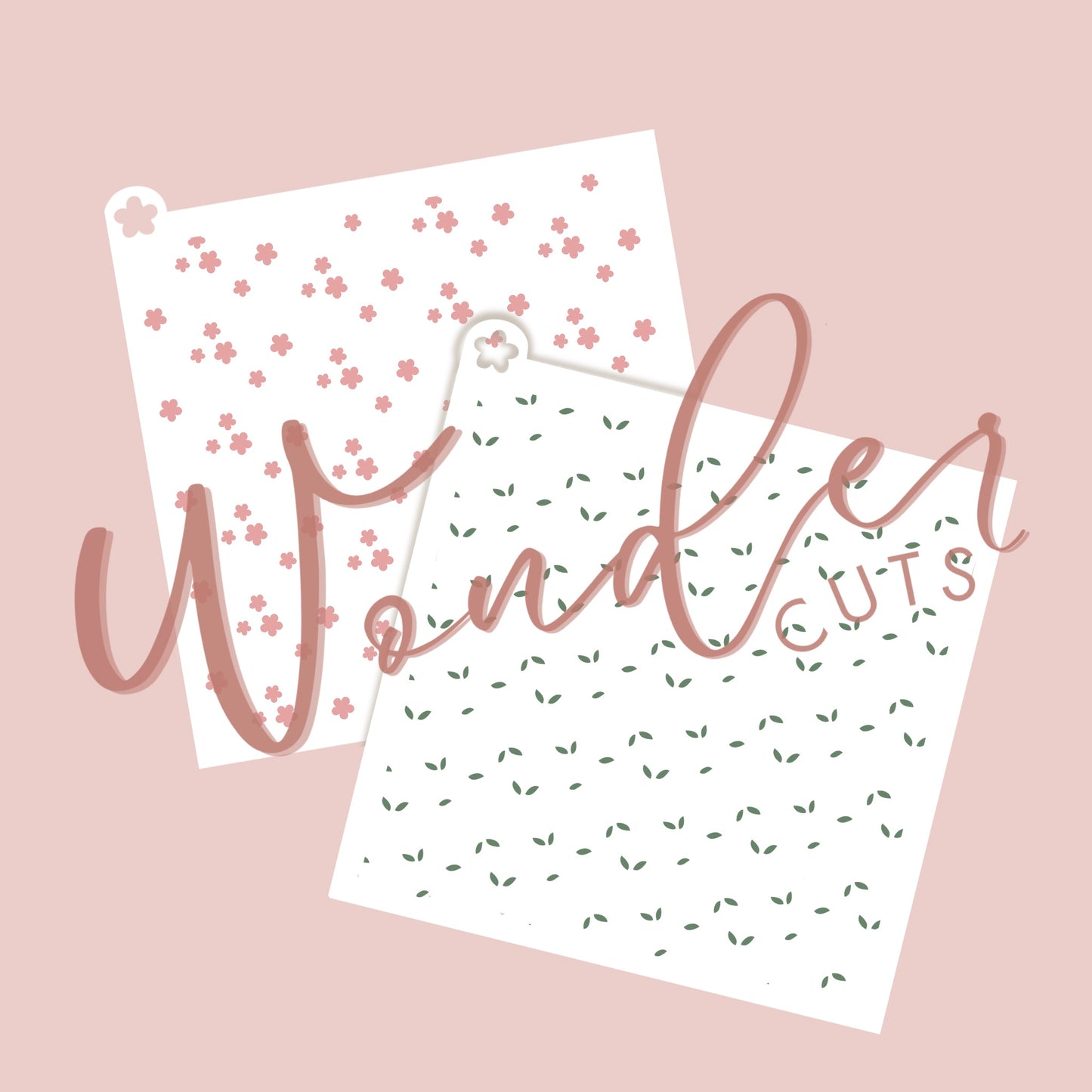 Delicate Florals Layered Stencil