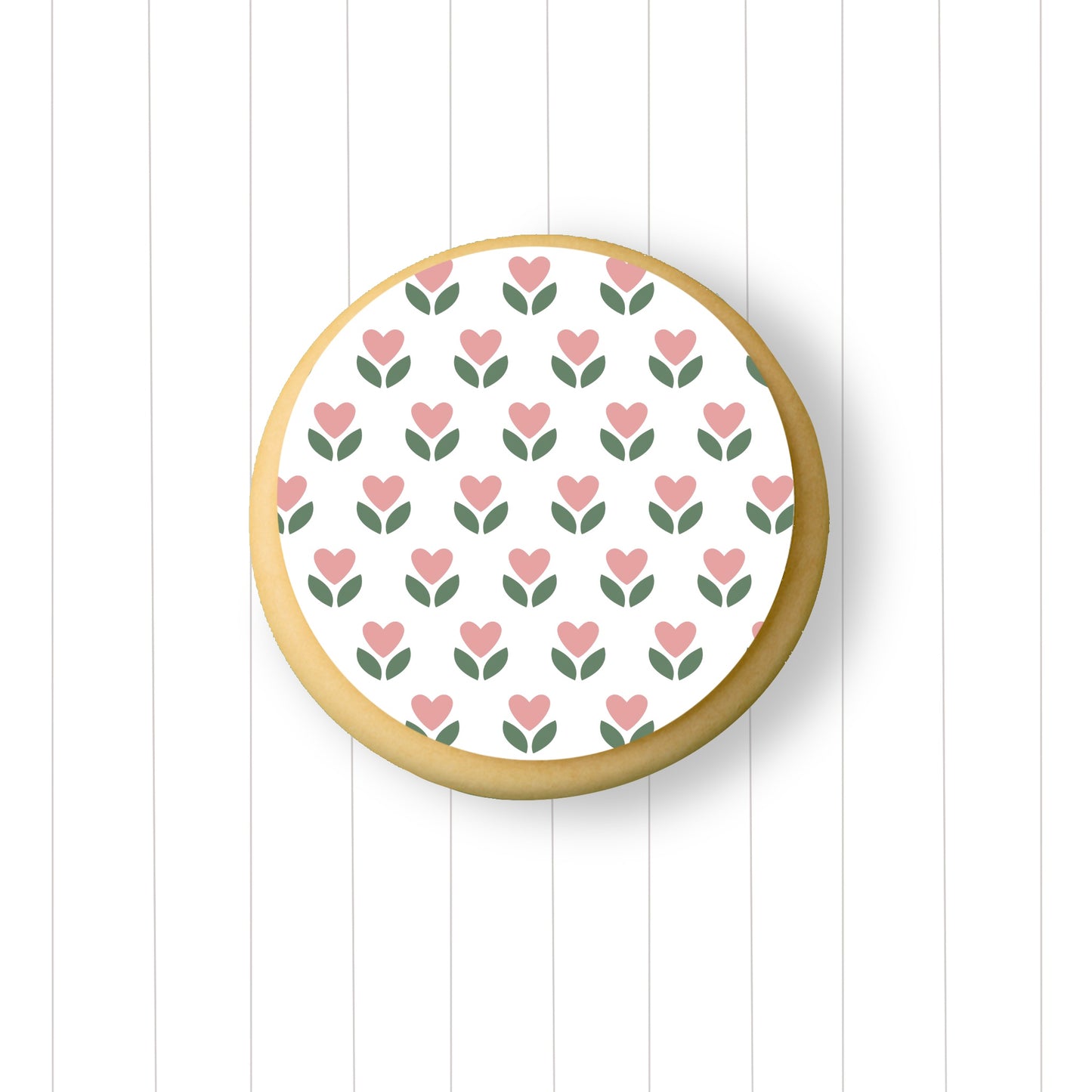 Floral Hearts Layered Stencil