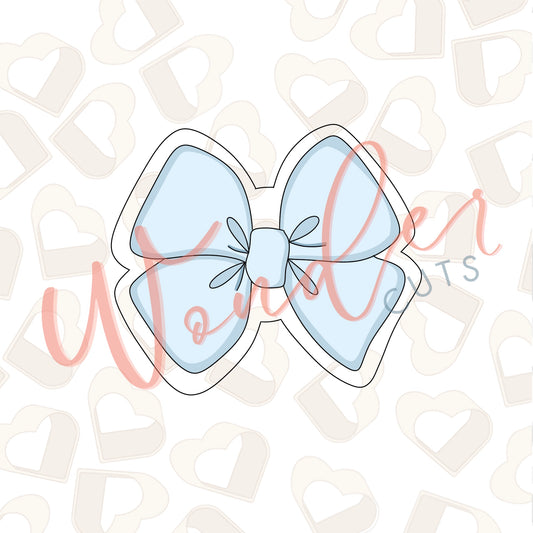 Girly Bow 6 Cookie Cutter