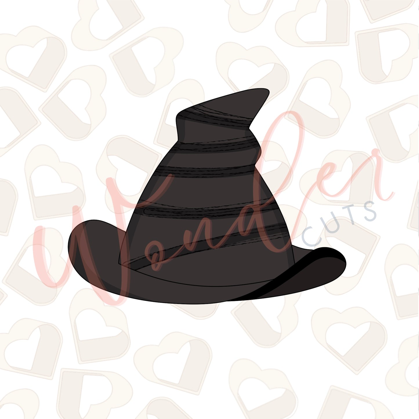 Green Witch Hat Cookie Cutter
