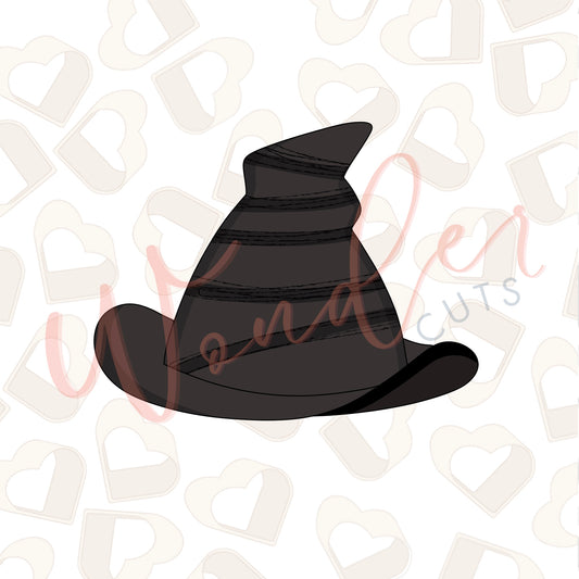 Green Witch Hat Cookie Cutter
