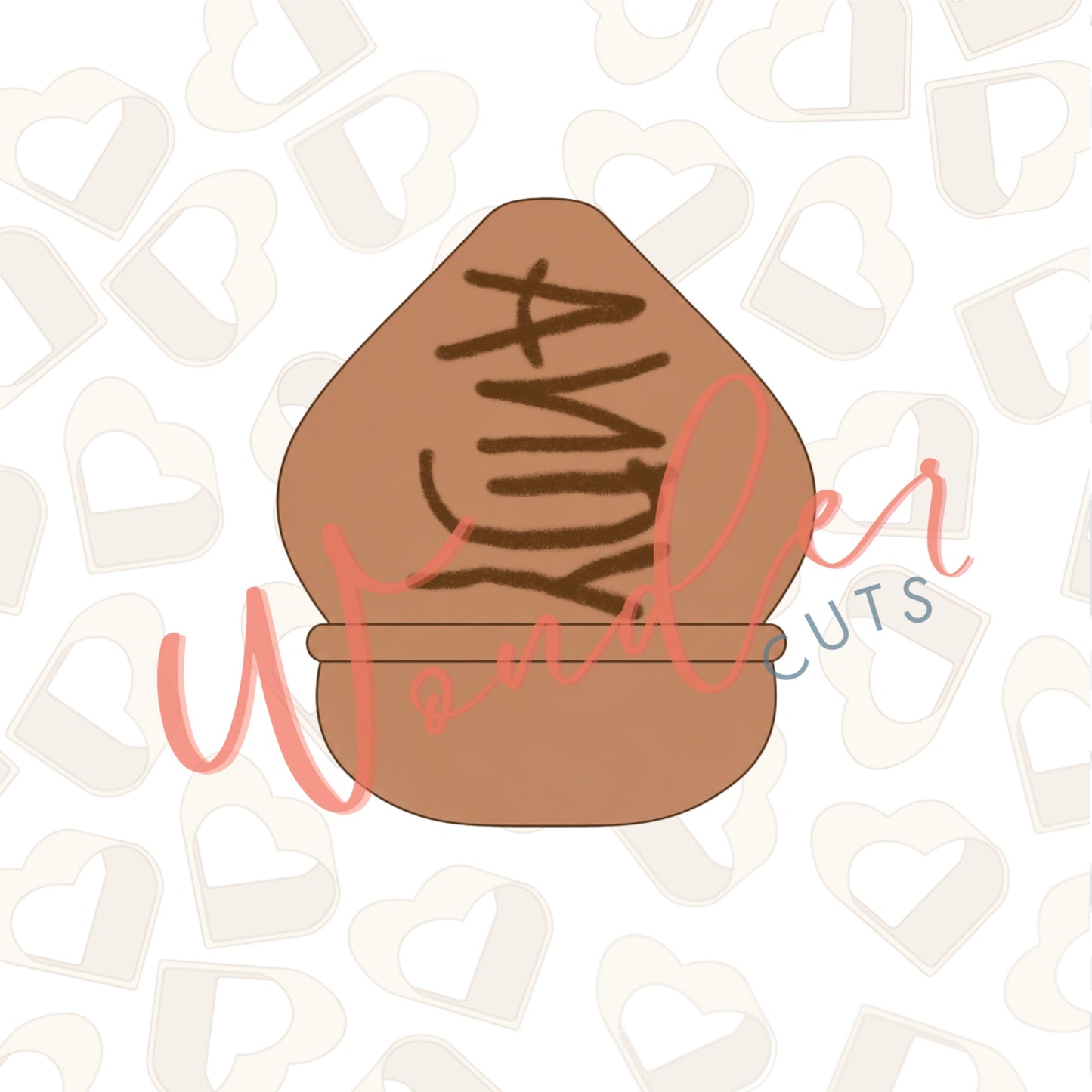 Boot Bottom Cookie Cutter