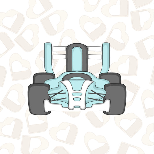 Formula Car 2 Cookie Cutter