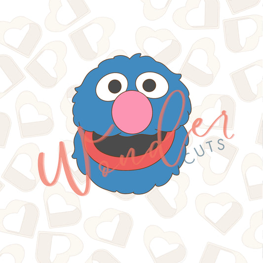 Blue Puppet Cookie Cutter