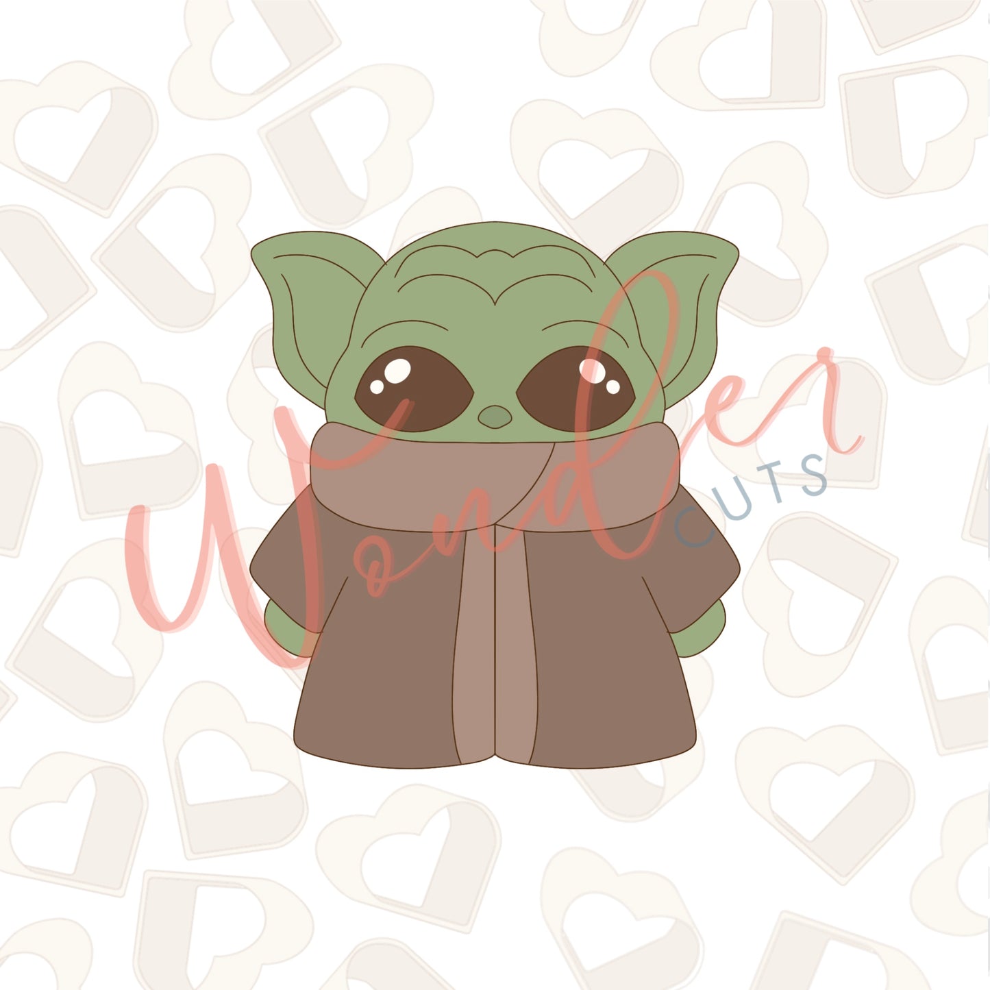 Little Green Alien Cookie Cutter