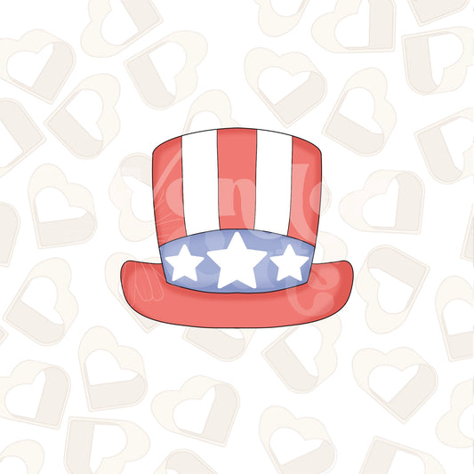 Patriotic Hat Cookie Cutter