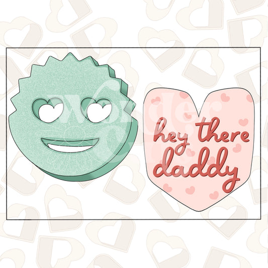 Hey There Daddy Set of 2- Instant Download STL