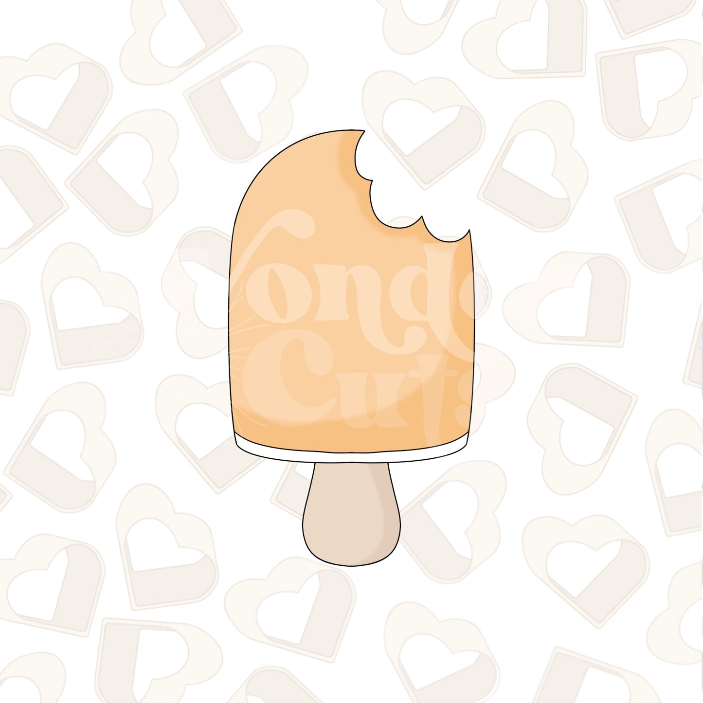 Popsicle with Bite Cookie Cutter