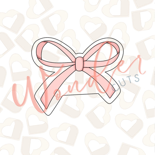 Girly Bow 7 Cookie Cutter