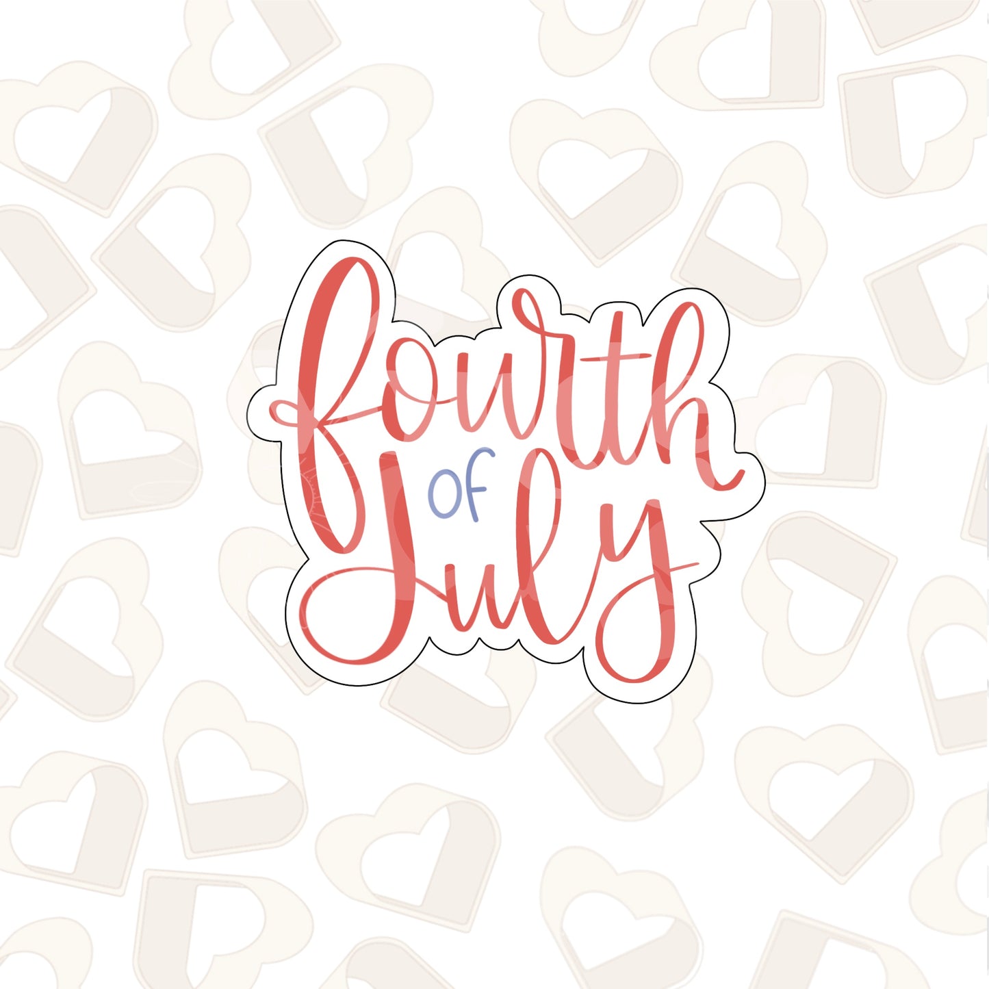 Fourth of July Plaque Cutter