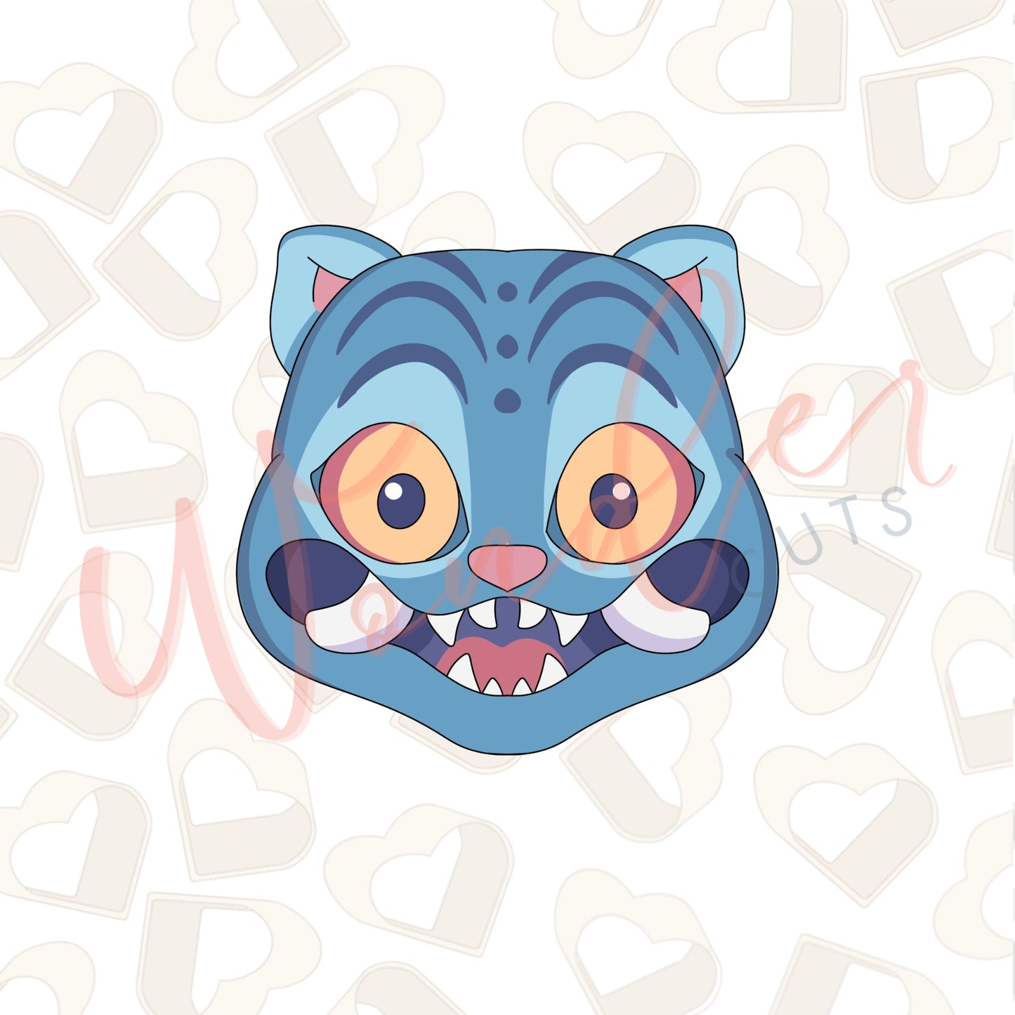 Pop Idol Tiger Cookie Cutter