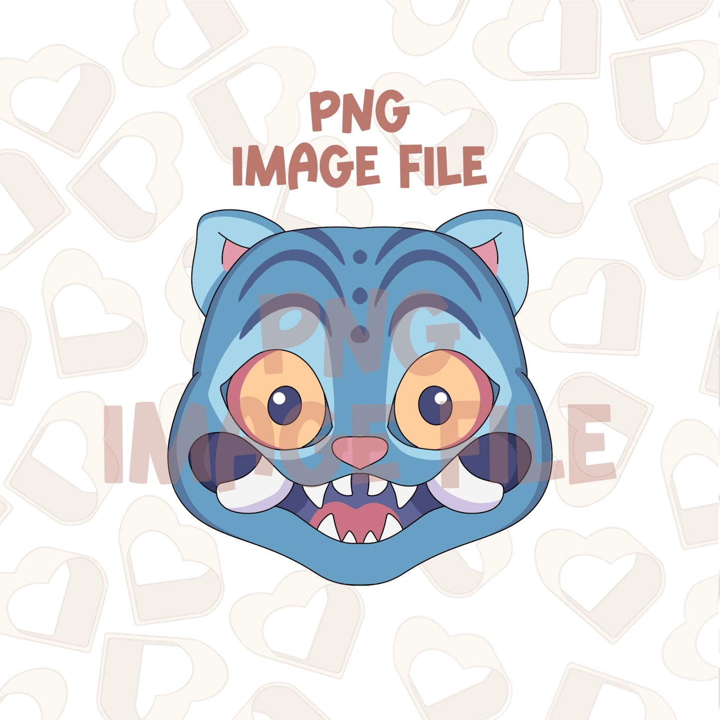 Pop Idol Tiger - PNG Image File