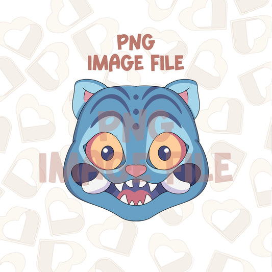 Pop Idol Tiger - PNG Image File