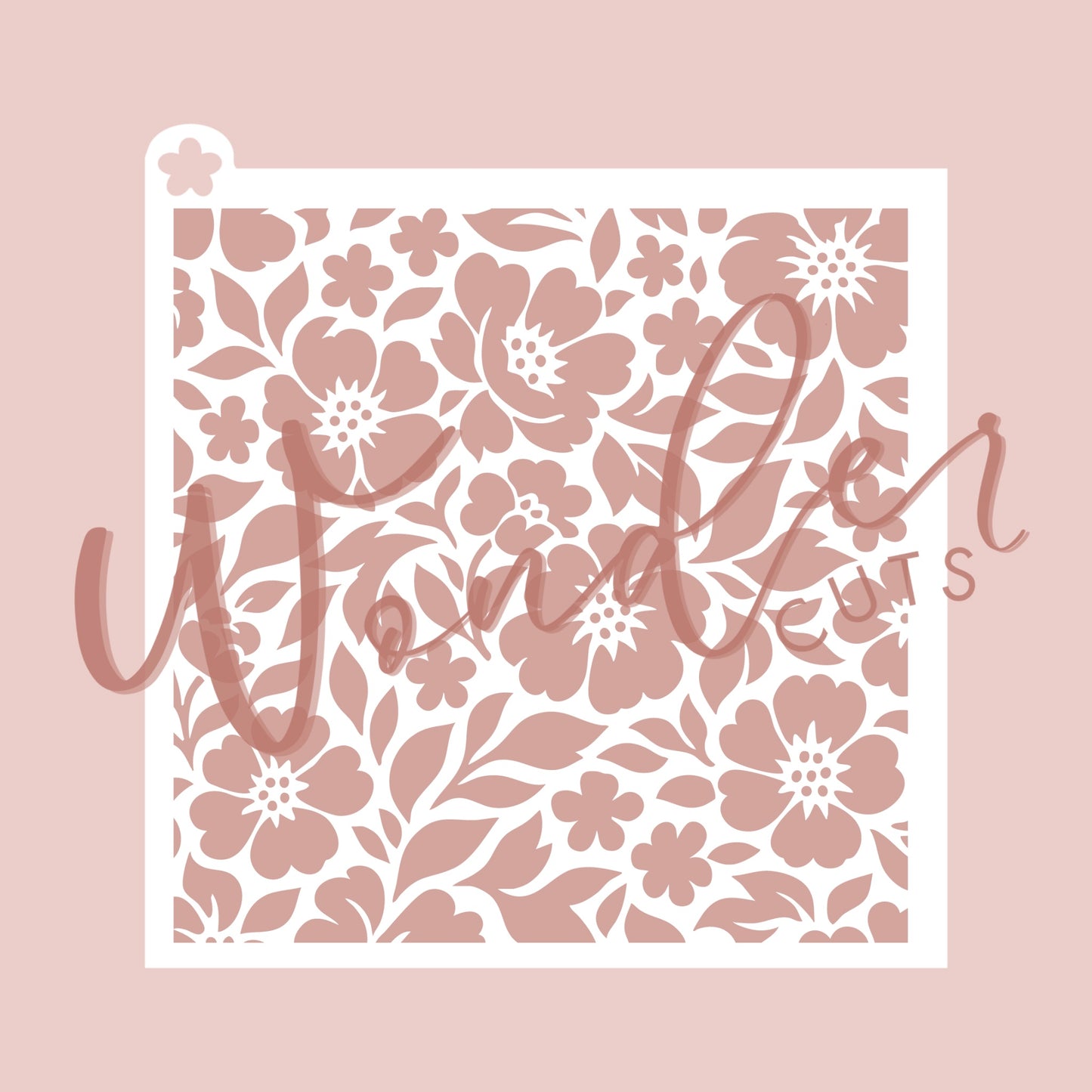 Floral Stencil