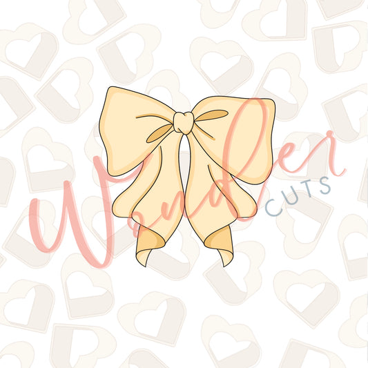 Girly Bow 5 Cookie Cutter