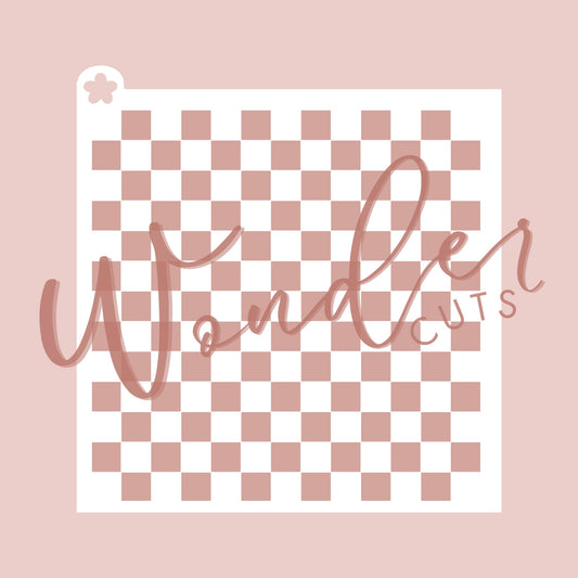 Checker Stencil