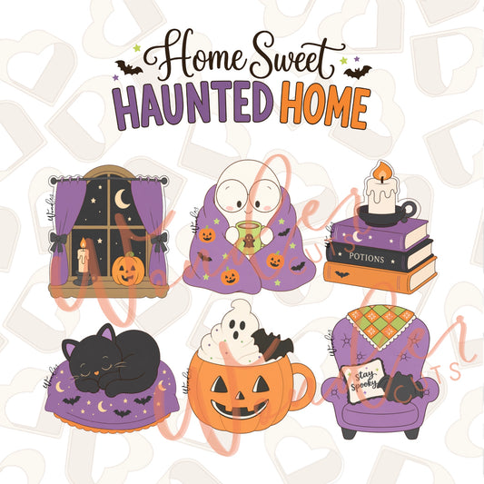 Home Sweet Haunted Home Cookie Cutter