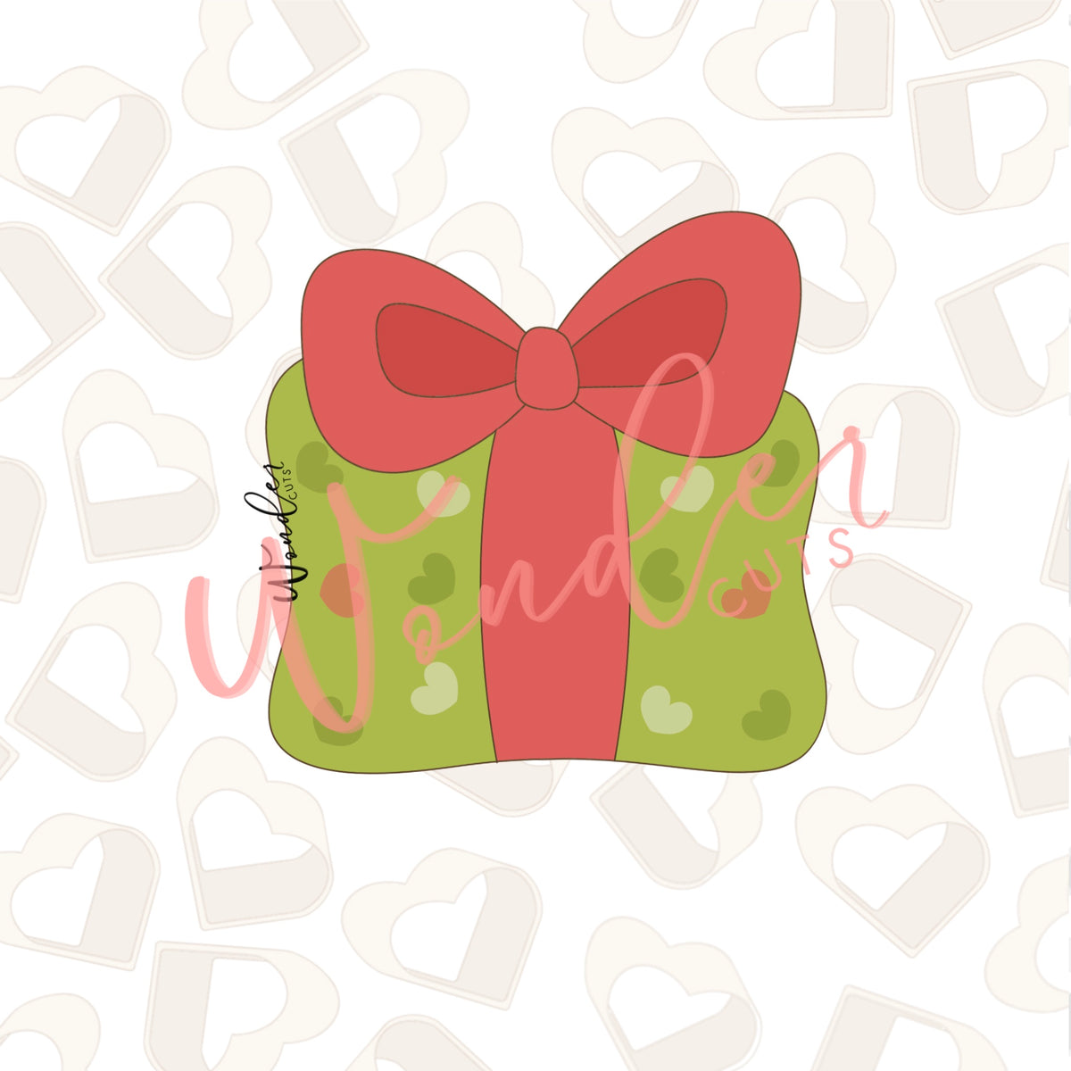 Whimsy Present Cookie Cutter