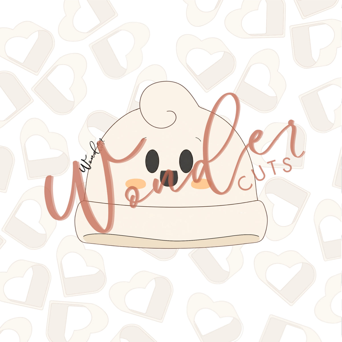 Boo Baby Hat Cookie Cutter