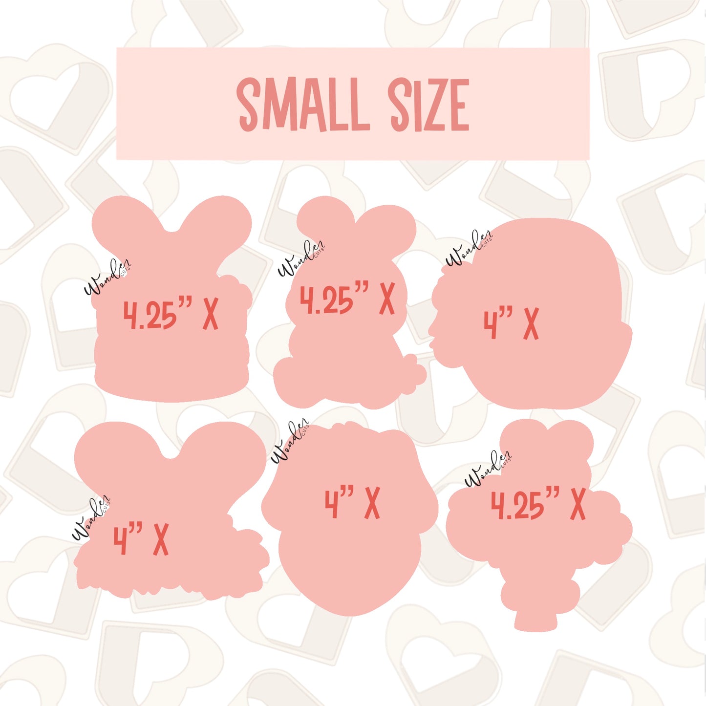 Bunnies and Berries Set Cookie Cutter- STL Files