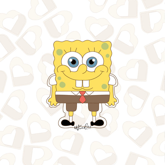 Sponge Pal Cookie Cutter