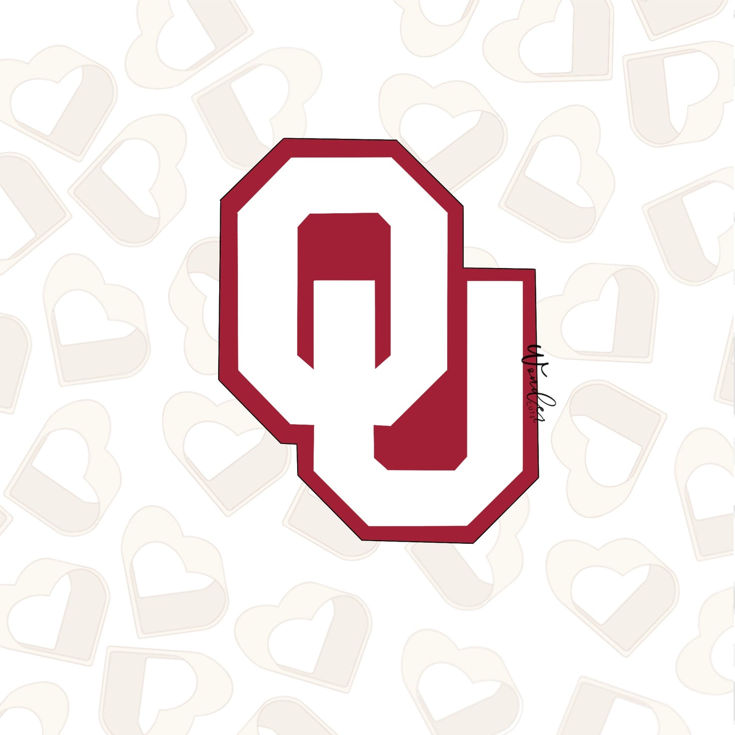 OU College Logo Cookie Cutter
