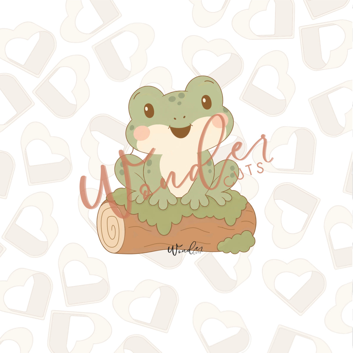 Frog On Log Cookie Cutter