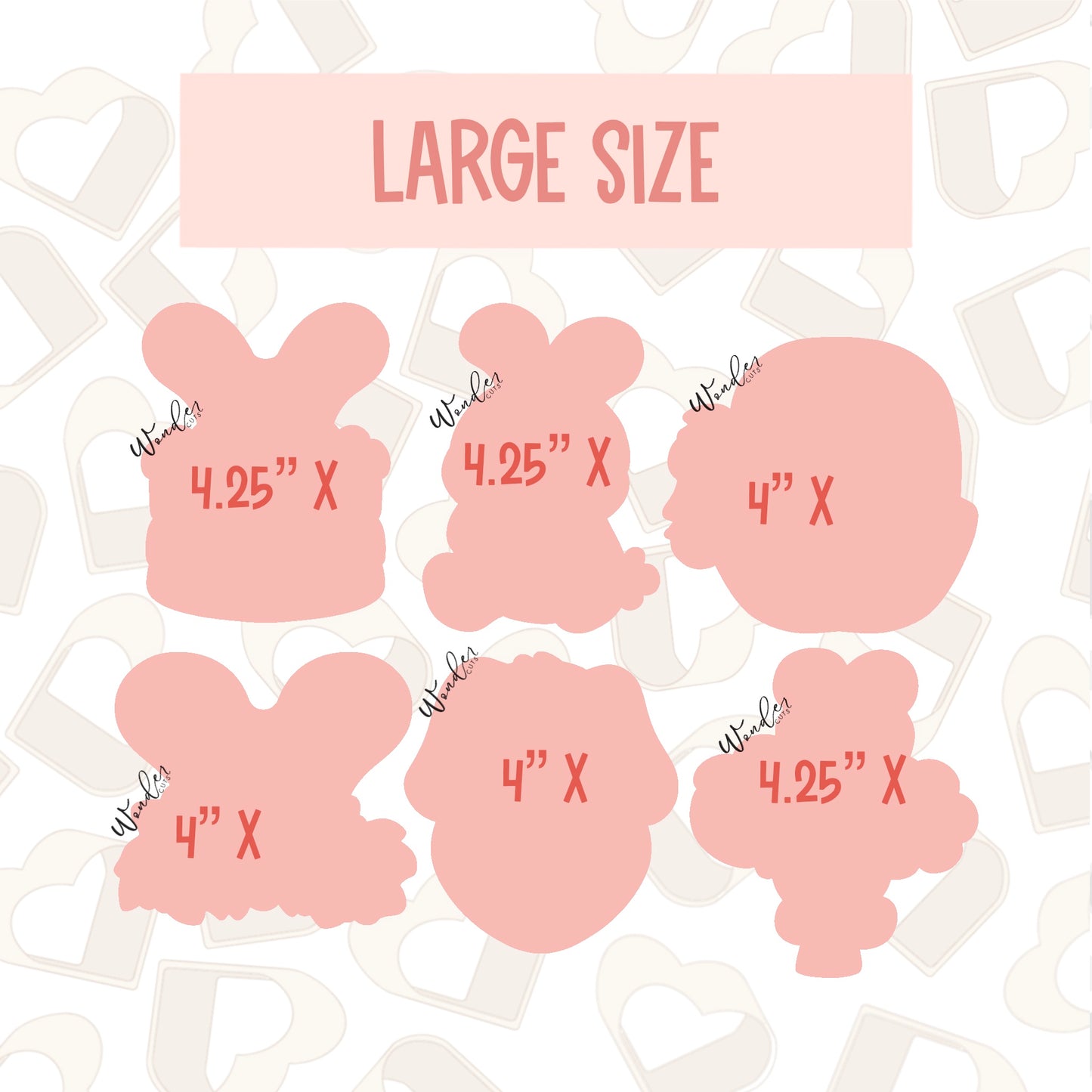 Bunnies and Berries Set Cookie Cutter- STL Files