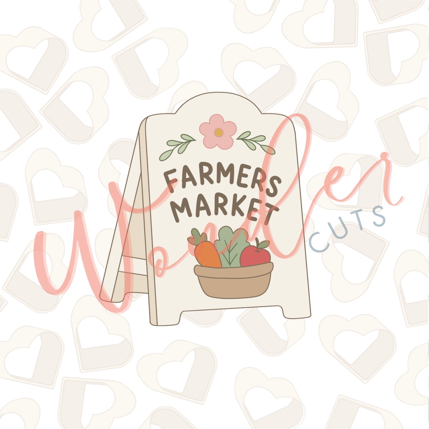 Folding Sign Cookie Cutter
